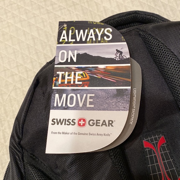 Swiss Gear Backpack in gray & black - Picture 4 of 16